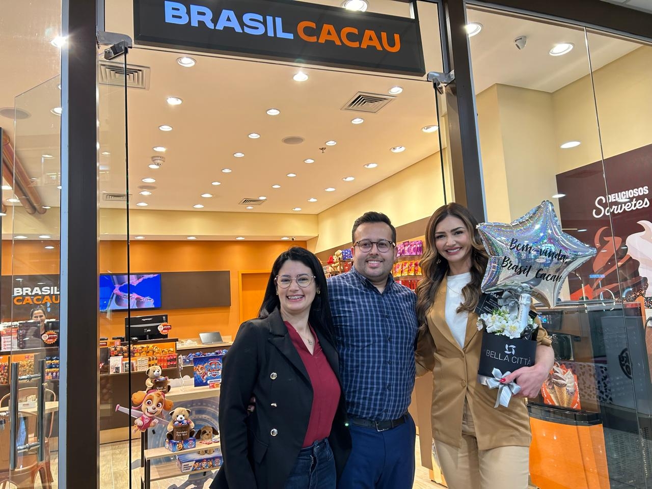 Bella Città Shopping inaugura a primeira Brasil Cacau em Passo Fundo