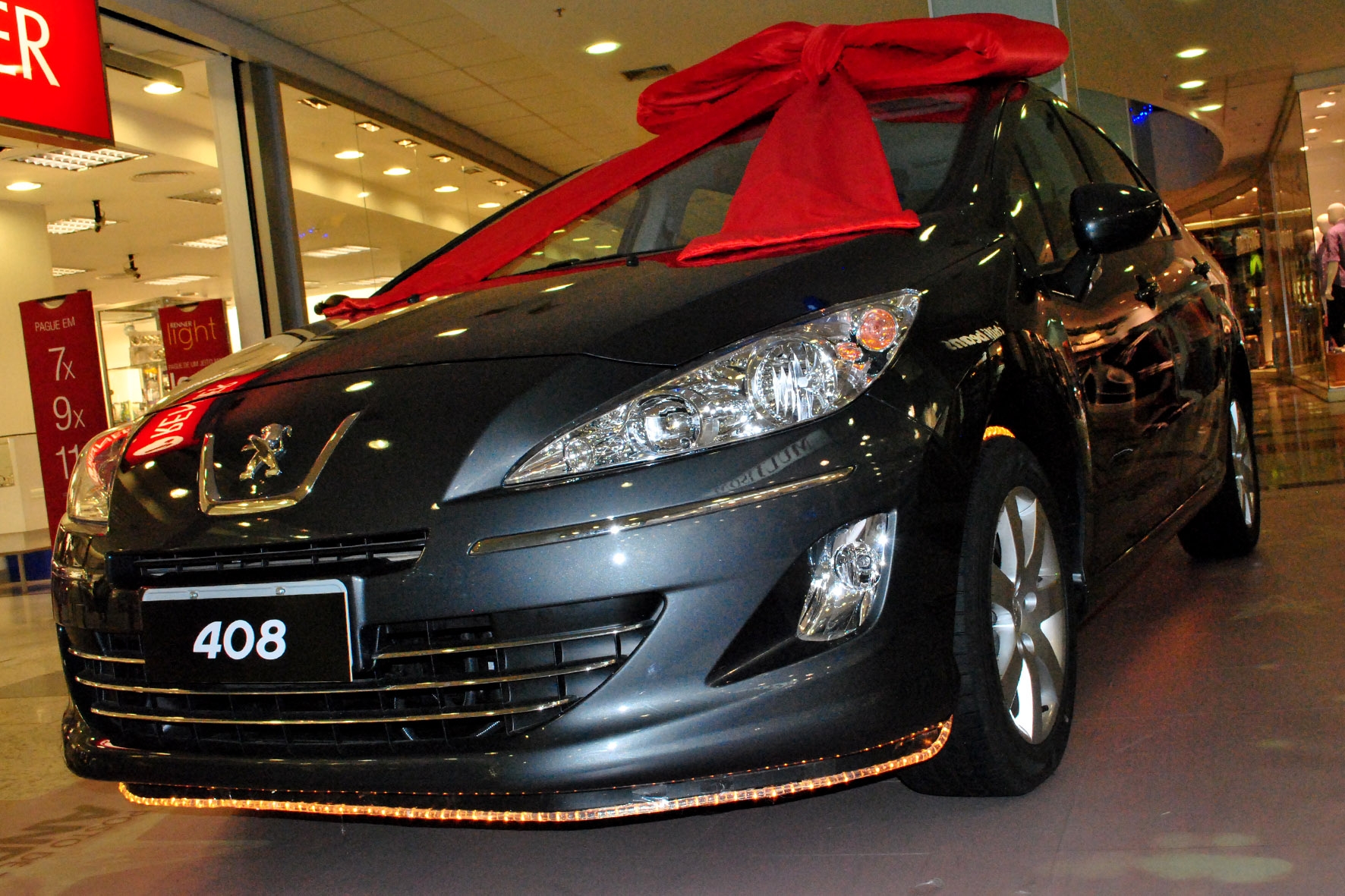 Sorteio do Peugeot 408 da Campanha de Natal