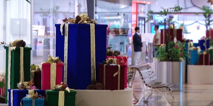 É Natal no Bella Città Shopping e a decoração para esperar a data está pronta