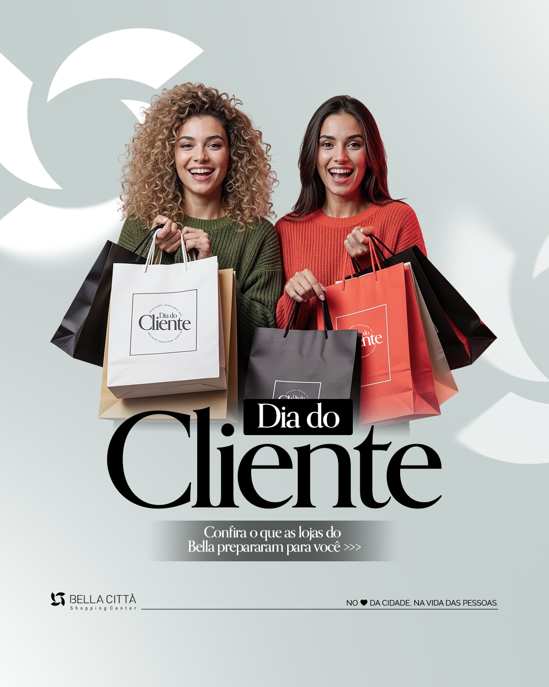 Bella Città Shopping reúne ofertas e experiências especiais para o Dia do Cliente