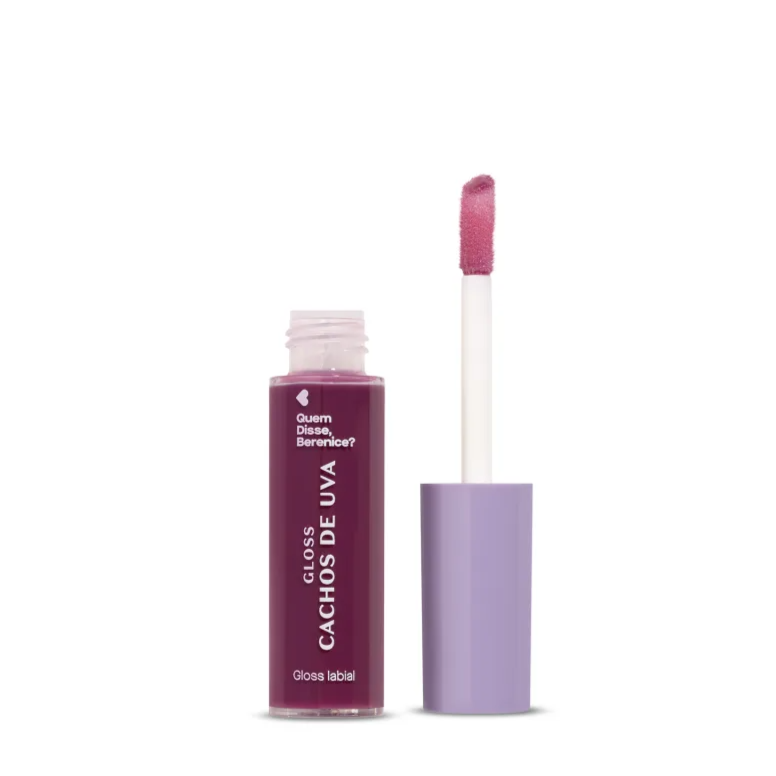 Gloss Labial Cachos de Uva QDB E Cuide-se Bem Quem Disse, Berenice? 10ml