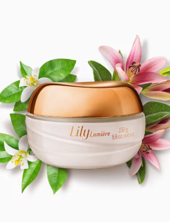 Creme Acetinado Hidratante Desodorante Corporal Lily Lumière 250g