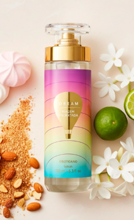 Body Splash Desodorante Colônia Dream Viagem Encantada 200ml
