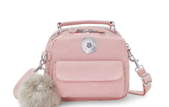 BOLSA KIPLING PUCK - BRIDAL ROSE