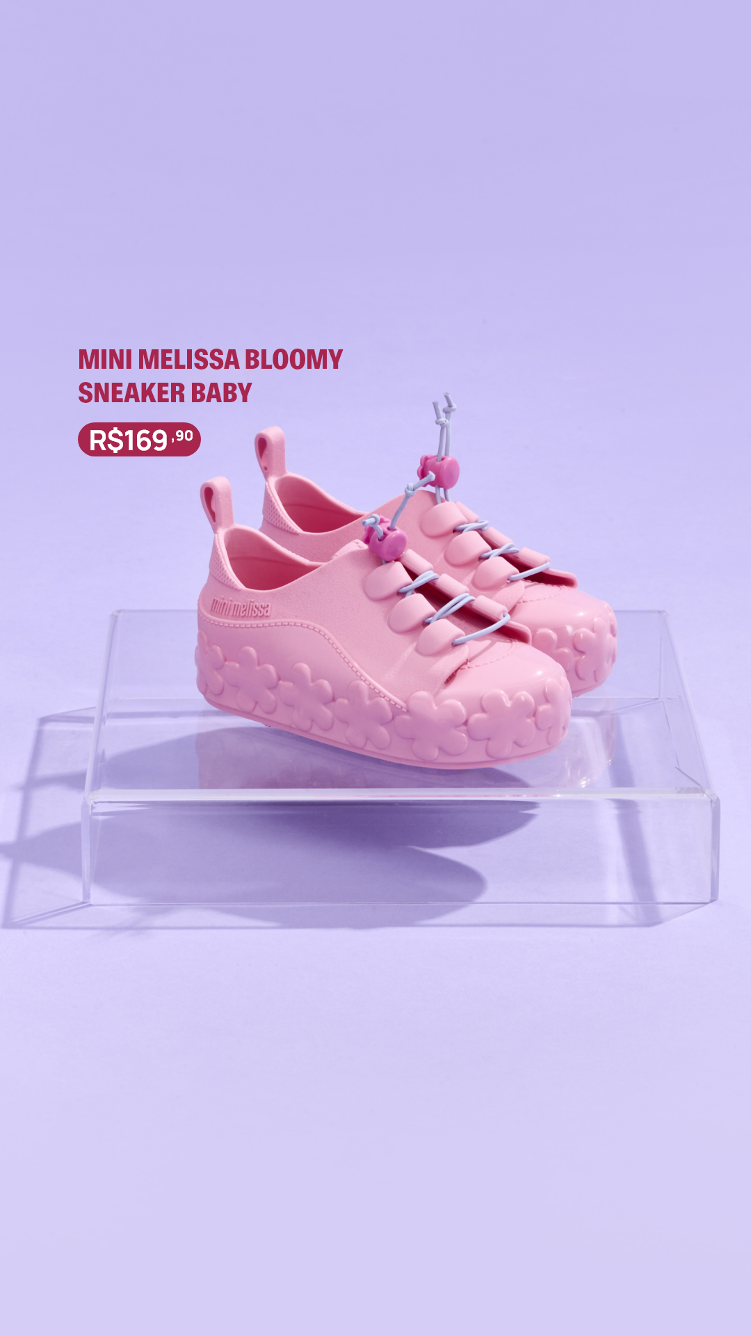 Mini Melissa Bloomy Sneaker baby