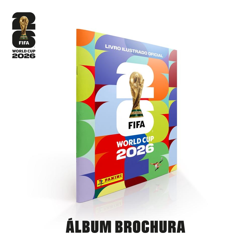 ALBUM COPA DO MUNDO 2026 - CAPA BROCHURA - PANINI