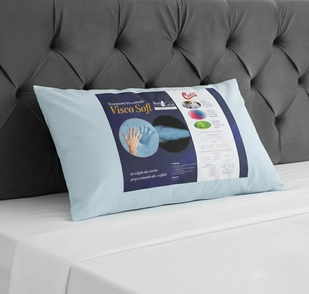 TRAVESSEIRO VISCOELASTIC VISCO SOFT NEW 