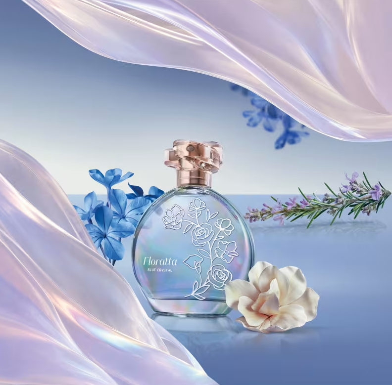 Floratta Blue Crystal Desodorante Colônia 75ml